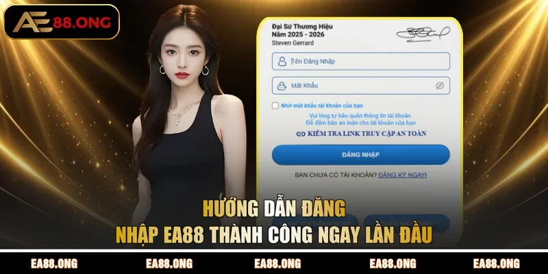 Hướng dẫn đăng nhập EA88 thành công ngay lần đầu